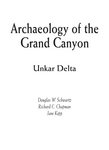 Unkar Delta - Archaeology of the Grand Canyon