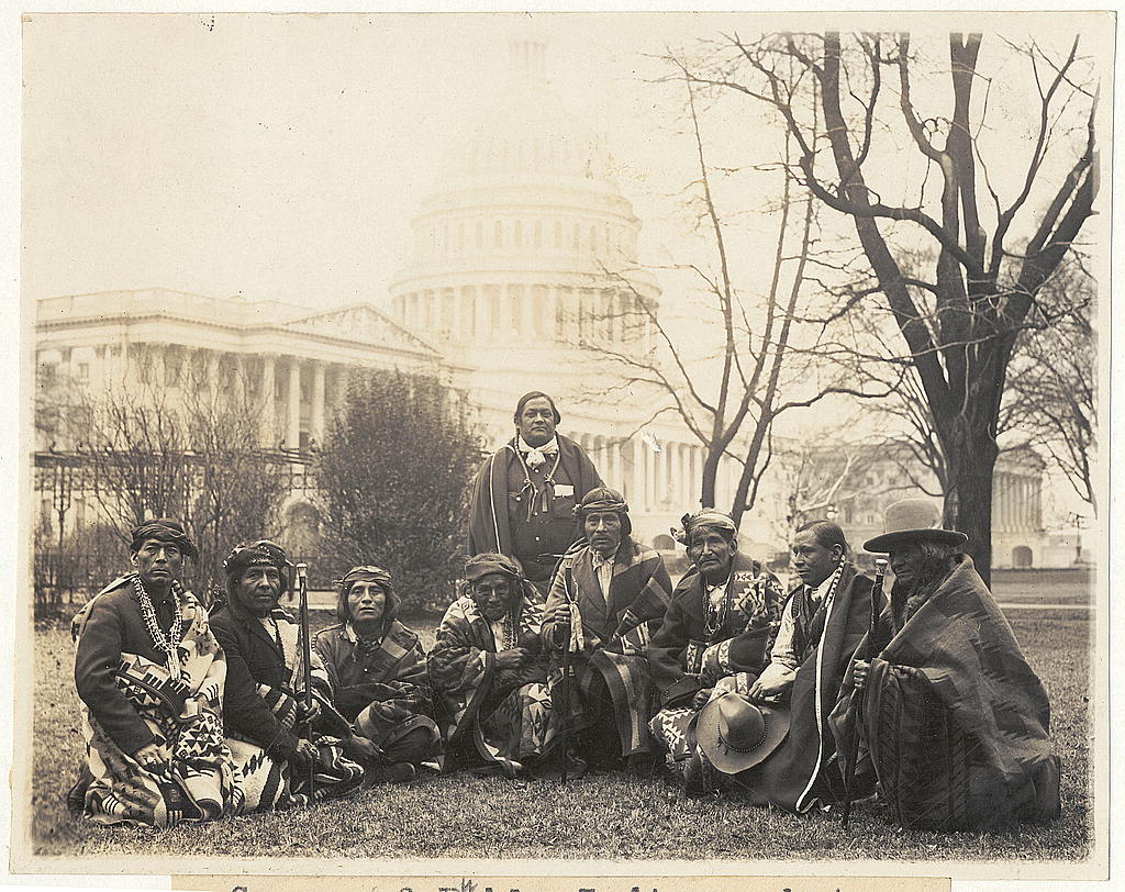 Pueblo Activists and Allies against the Bursum Bill of 1921