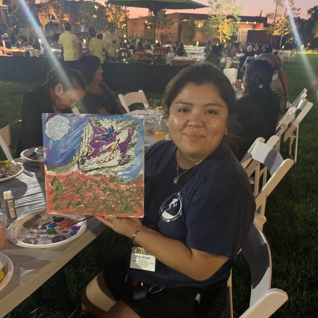 Participating in one of the many activities for ATALM attendees. This was “Art Rush Night.”