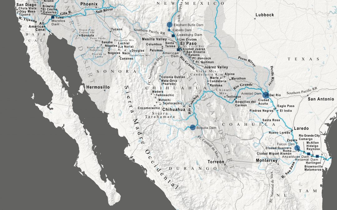 US Mexico bioregion map