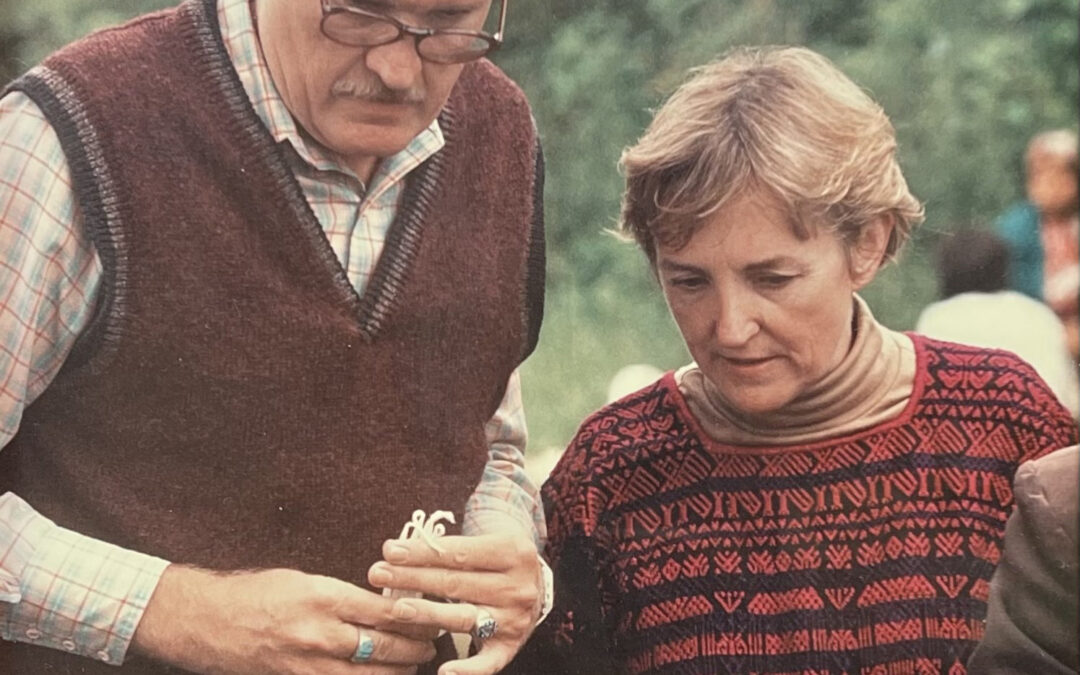 Dennis and Barbara Tedlock - courtesy of the National Geographic Society